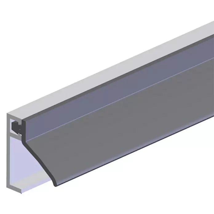 Ellen Tochtstrip Inbouw  AIB 3N XL - Grijs, 230 x 1,6 cm - Close-up
