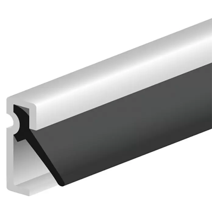 Ellen Tochtstrip Inbouw AIB 4G - Zwart, 230 x 1,6 cm - Close-up