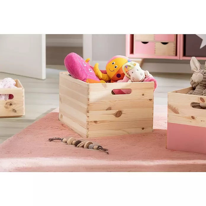 Zeller Caja apilable - L x An x Al: 30 x 20 x 15 cm, S, Conífera - Foto ambiente