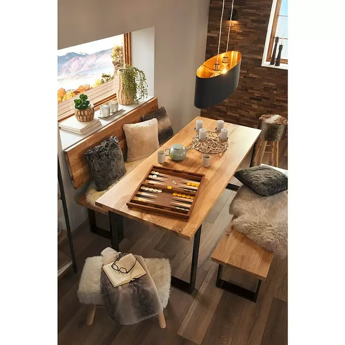 Eglo Maserlo Pendelleuchte - L x B x H: 100 x 25 x 110 cm, Anzahl Leuchtmittel: 2 Stk. - Stimmungsaufnahme