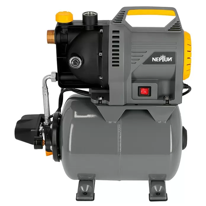 Neptun Kućni automat za vodu NHW-E 105 - 1.050 W, Maksimalni protok: 4.500 l/h, Maksimalni tlak: 4,8 bar - Pogled sprijeda