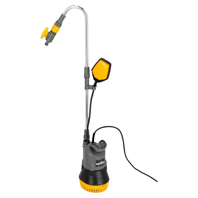 Neptun Pumpa za navodnjavanje kišnicom NRP-E 40 - 400 W, Maksimalni protok: 4.200 l/h - Dijagonalni pogled