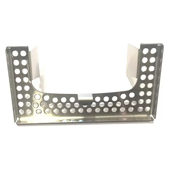Best Design Douchegoot Haarfilter - Roestvrij staal - Vooraanzicht