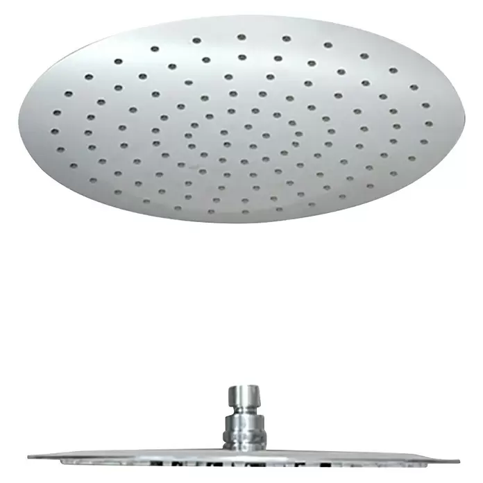 Best Design Regendouche Ore-300 - Diameter: 30 cm, RVS - Diagonaal zicht