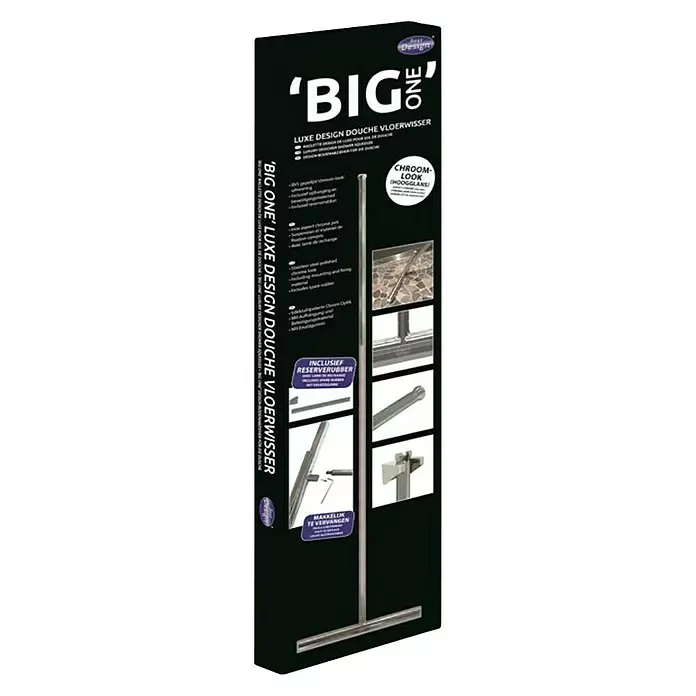 Best Design Vloerwisser Big-One - Zilver, Roestvrij staal - Diagonaal zicht