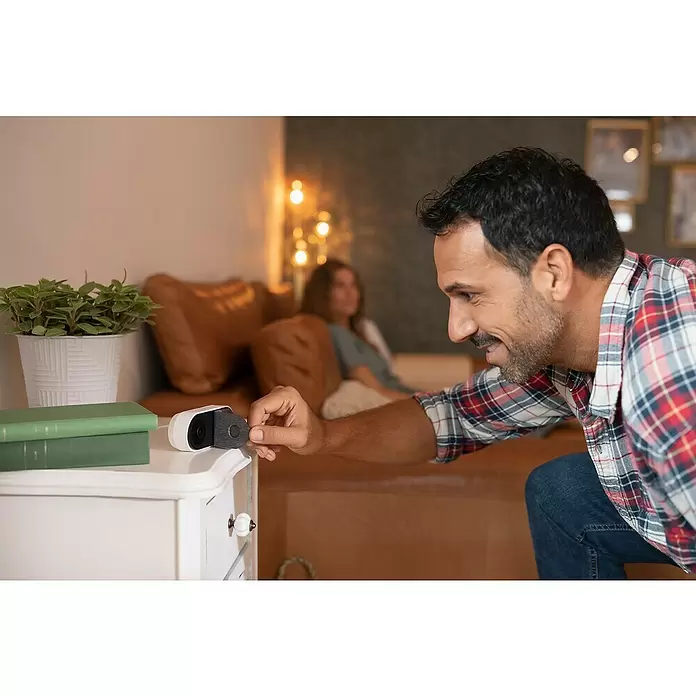 Abus Überwachungskamera Privacy - Passend für: Abus Smartvest-Alarmsystem, Erfassungswinkel: 180 °, Erfassungsreichweite: 10 m (Infrarot) - Anwendungsbeispiel