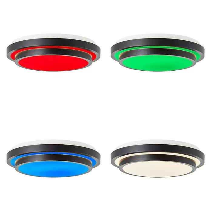 Brilliant LED-Deckenleuchte Ontario Tuya - 1.400 lm, Dimmbar - Diagonale Ansicht