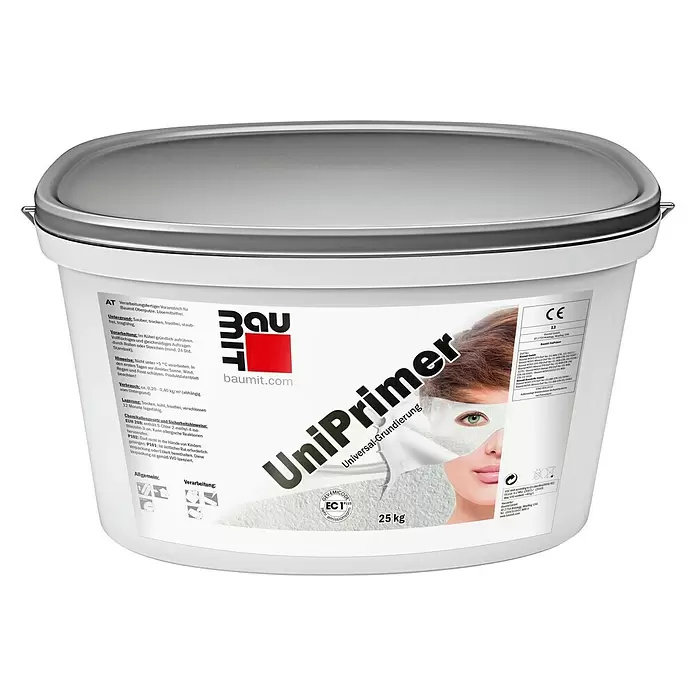 Baumit Universalgrundierung UniPrimer - 5 kg, Körnung: 0,5 mm - Diagonale Ansicht