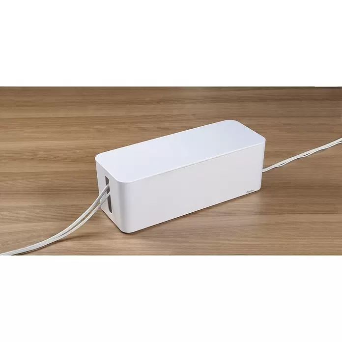 Hama Kabelbox Maxi - Weiß, 40 x 15,6 x 13,5 cm - Stimmungsaufnahme