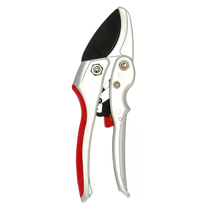 Gardol Premium Profi-Gartenschere - Amboss, Max. Aststärke: 20 mm, Ratschengetriebe - Rückansicht