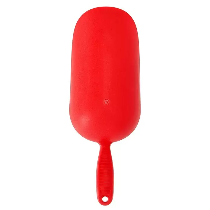BAUHAUS Schaufel XXL - 12 cm, Rot - Rückansicht