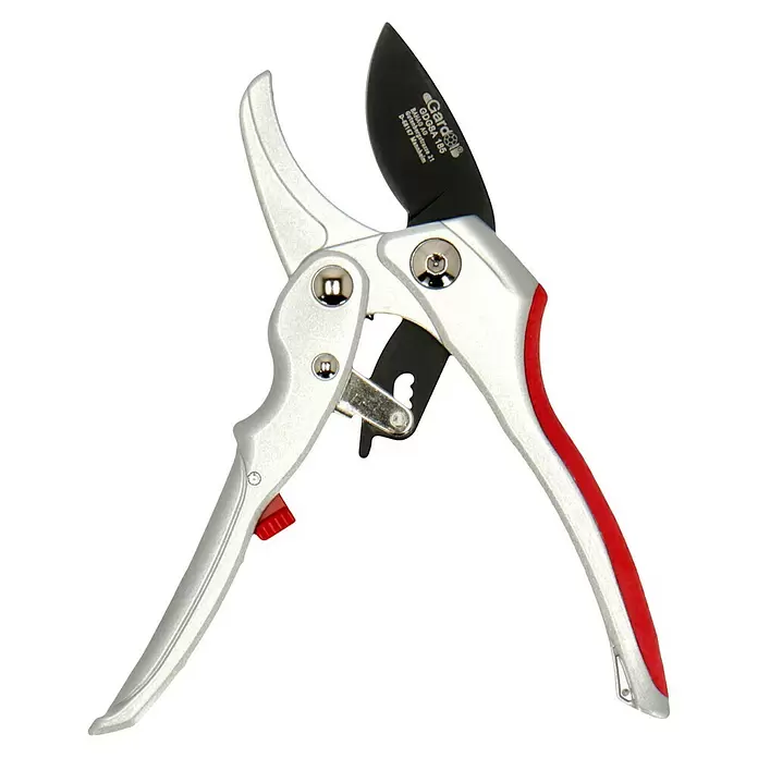 Gardol Premium Profi-Gartenschere - Amboss, Max. Aststärke: 20 mm, Ratschengetriebe - Vorderansicht