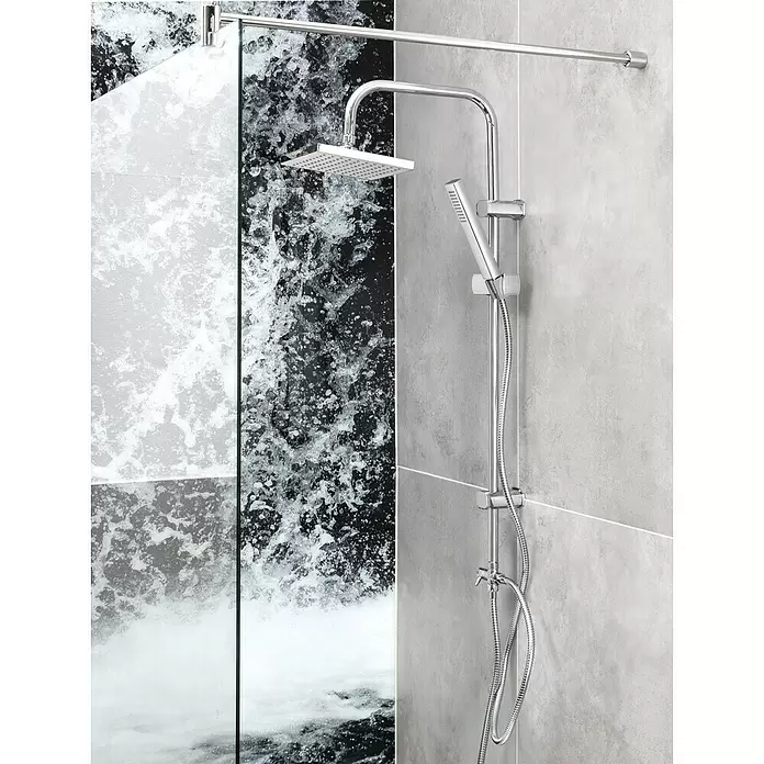Mixomat Duschsystem Boston - Anzahl Strahlarten: 1 Stk., Chrom - Stimmungsaufnahme