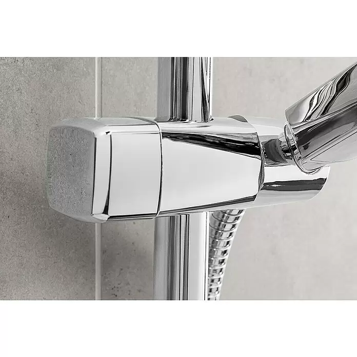 Mixomat Duschsystem Ohio - Lochabstand: 70 cm, Anzahl Strahlarten: 1 Stk., Chrom - Stimmungsaufnahme