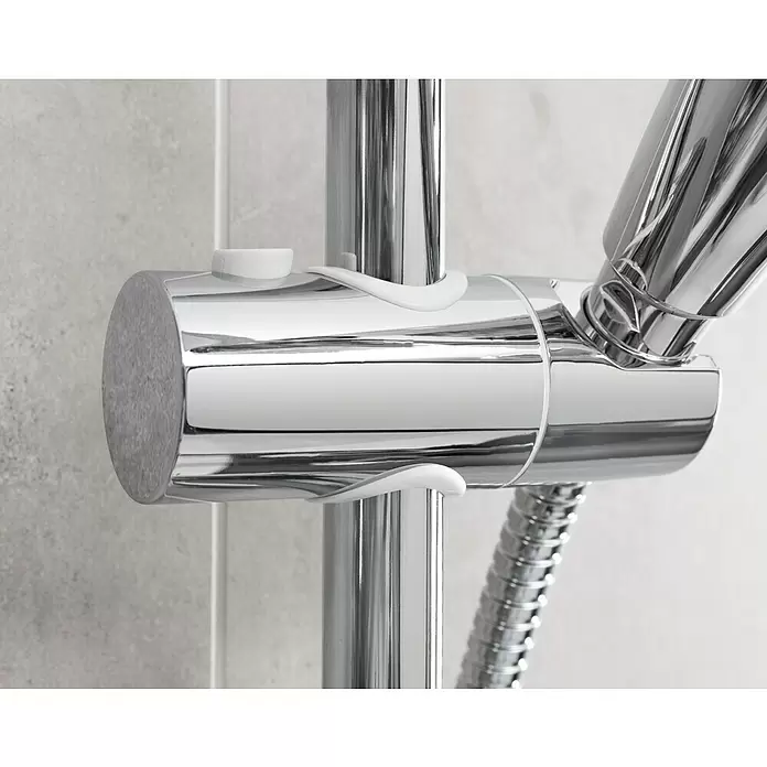 Mixomat Duschsystem Denver - Mit Umsteller, Lochabstand: 67 cm, Anzahl Strahlarten: 5 Stk., Chrom/Weiß - Stimmungsaufnahme