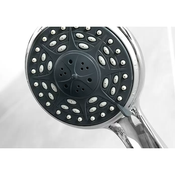 Mixomat Conjunto de ducha Cuba - Tipos de chorro: Chorro de ducha intenso, Chorro de lluvia intensa, Lluvia de masaje con remolinos, Cromo - Foto ambiente