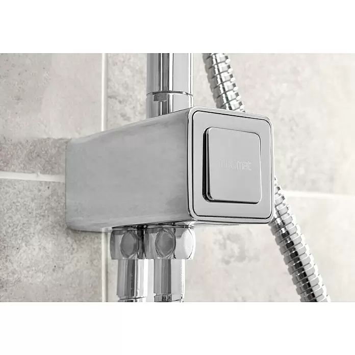 Mixomat Duschsystem Ohio - Lochabstand: 70 cm, Anzahl Strahlarten: 1 Stk., Chrom - Stimmungsaufnahme