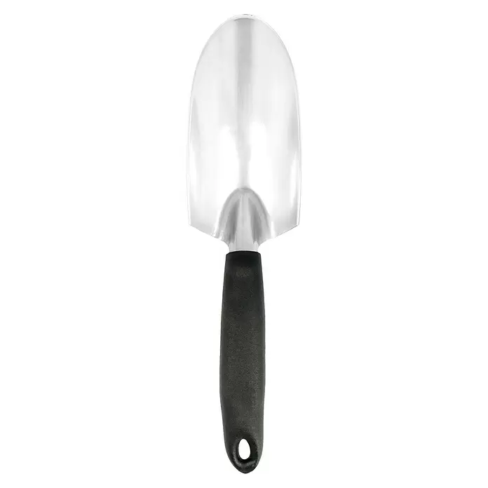 Gardol Hand-Blumenkelle - 7,5 cm, Aluminium, Kurzstiel - Vorderansicht