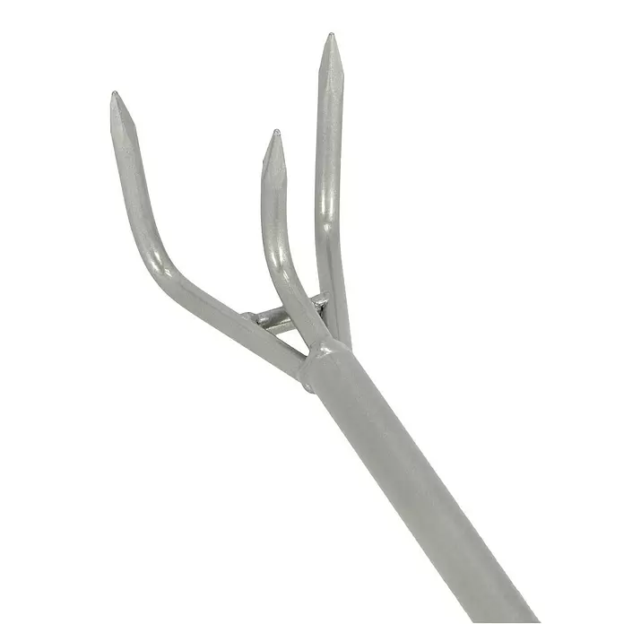 Gardol Hand-Kleingrubber - Arbeitsbreite: 8 cm, Anzahl Zinken: 3, Kurzstiel - Detailaufnahme