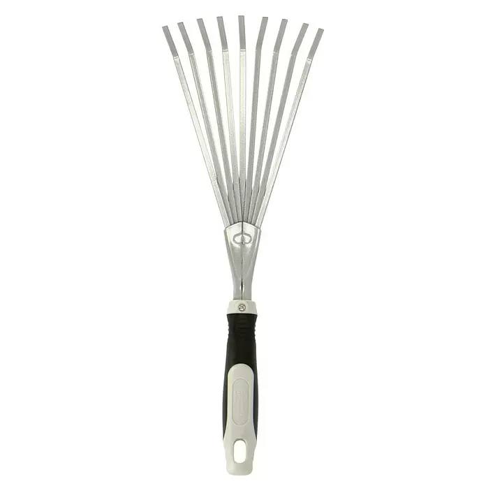 Gardol Hand-Kleinfeger - Arbeitsbreite: 12,5 cm, Anzahl Zinken: 9, Kurzstiel - Rückansicht