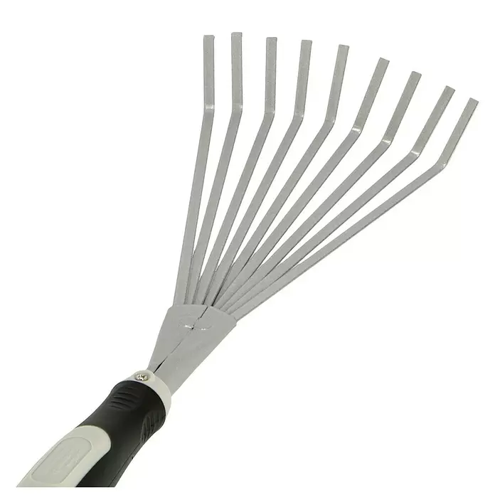 Gardol Hand-Kleinfeger - Arbeitsbreite: 12,5 cm, Anzahl Zinken: 9, Kurzstiel - Detailaufnahme
