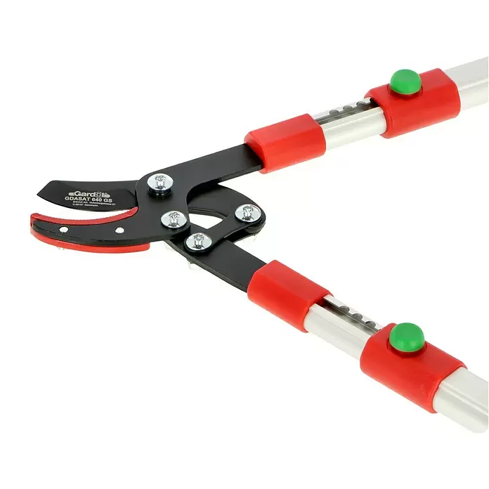 Gardol Premium Teleskop-Astschere - Amboss, Max. Aststärke: 37 mm, Teleskoparme - Diagonale Ansicht