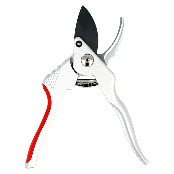 Gardol Premium Gartenschere - Bypass, Max. Aststärke: 20 mm, Abgewinkelter Schneidkopf, Handgröße variabel einstellbar - Rückansicht
