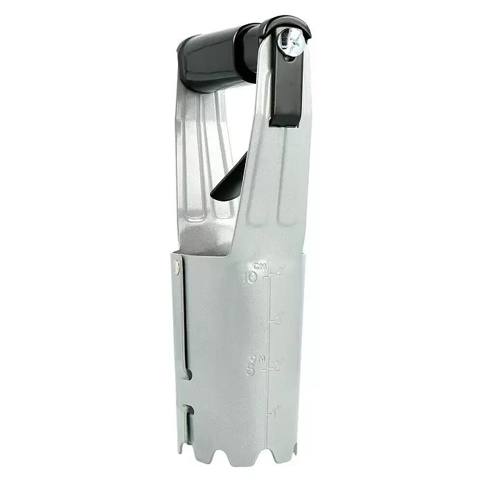 Gardol Hand-Blumenzwiebelpflanzer - 80 mm, Schwarz/Silber - Diagonale Ansicht