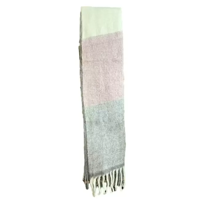 Plaid Degradado - 130 x 170 cm, Lila-gris, Rectangular - Vista frontal