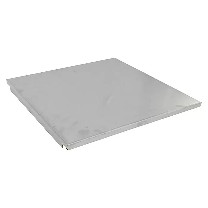 Simonrack Simoninox Balda adicional - L x An x Al: 40 x 40 x 30 cm, Acero inoxidable - Vista angular