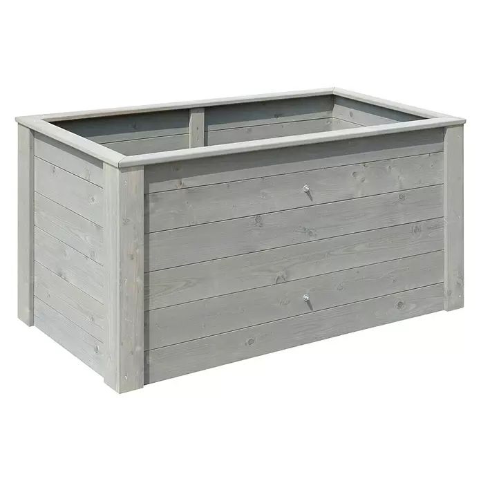 Visoka gredica Cardus - 150 x 79 x 76 cm, Drvo - Dijagonalni pogled
