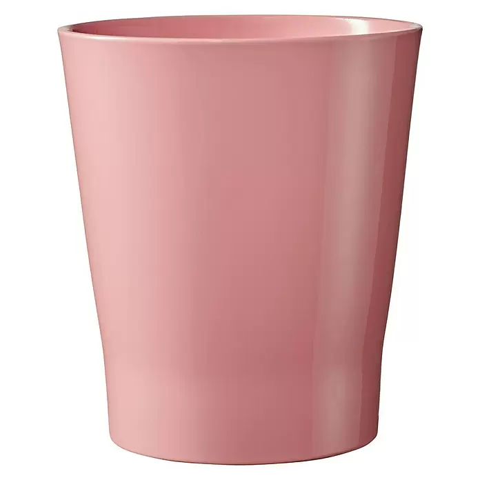 SK Orchideentopf Merina Candy - Außenmaß (Ø x H): 14 x 15 cm, Keramik, Candy rosa, Glänzend - Vorderansicht