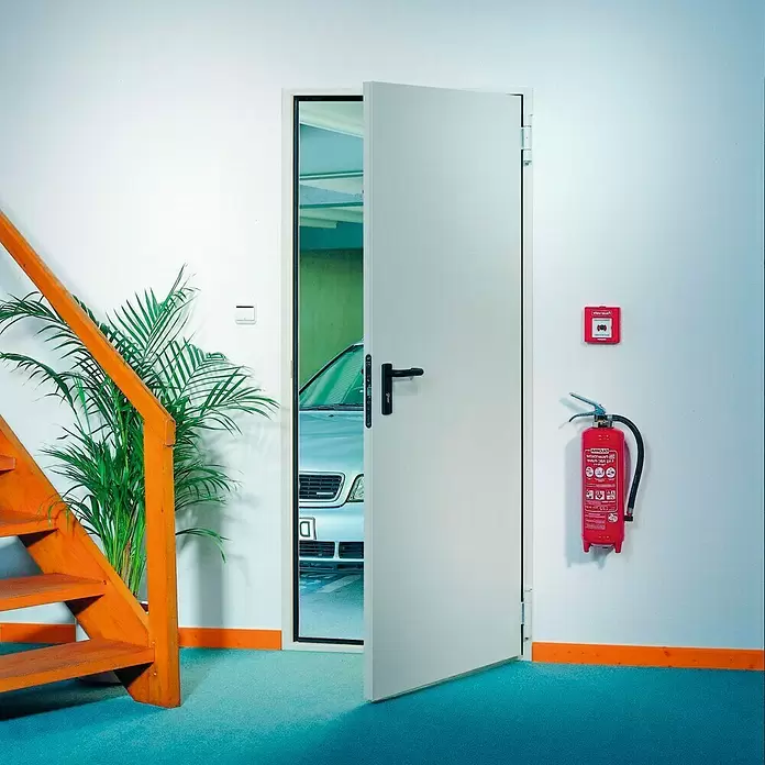 Novoferm Puerta cortafuegos EI 260 C5 - 100 x 203,5 cm, Apertura según normativa: Izquierda - Foto ambiente
