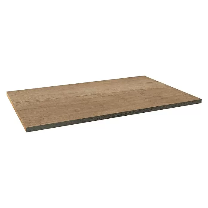 Encimera para lavabo Top - L x An x Al: 46 x 61 x 1,6 cm, Nature - Vista angular