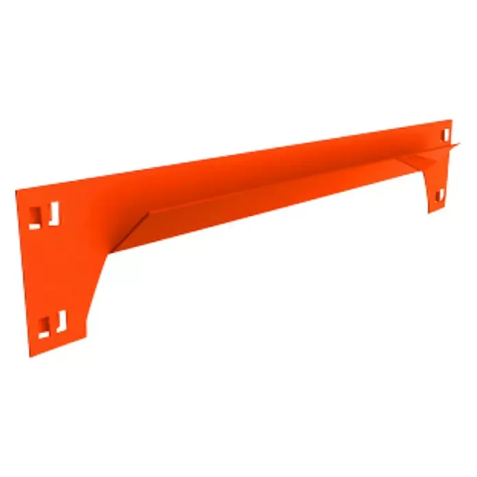 Simonrack Simonclick Travesaño para estanterías para cargas pesadas - Largo: 110 cm, Naranja - Vista angular