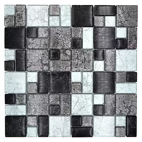 Mozaïektegel glas Mix XCM 8BS48