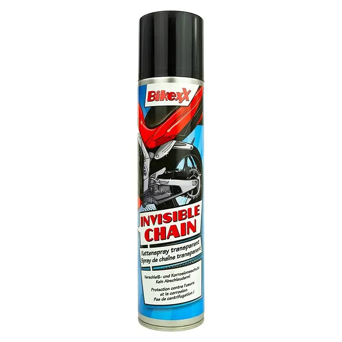 Sredstvo za čišćenje lanaca na motoru Invisible Chain - 300 ml, Motocikl - Pogled sprijeda