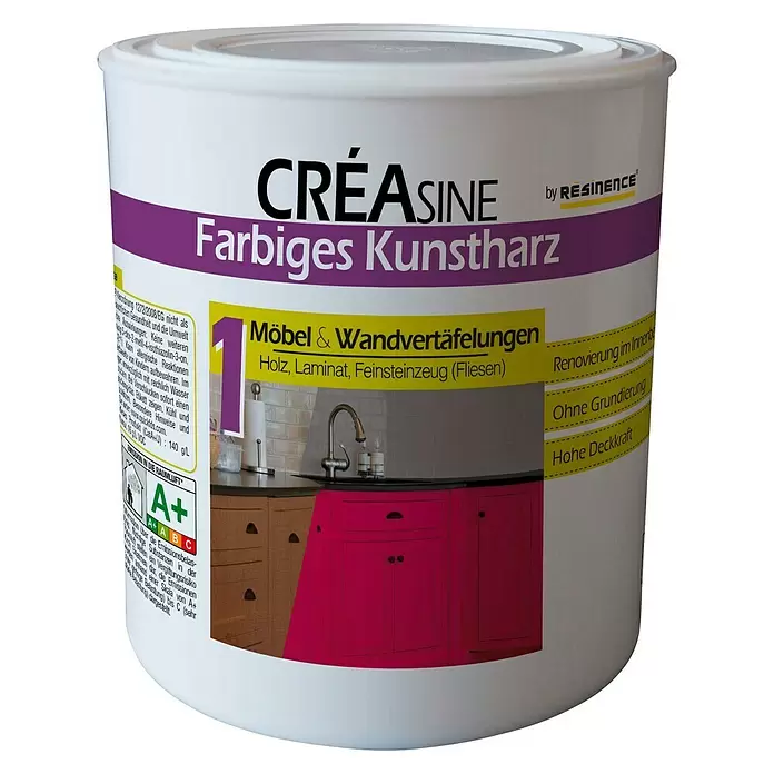 Résinence Créasine Farbiges Kunstharz - Beton, 500 ml - Vorderansicht