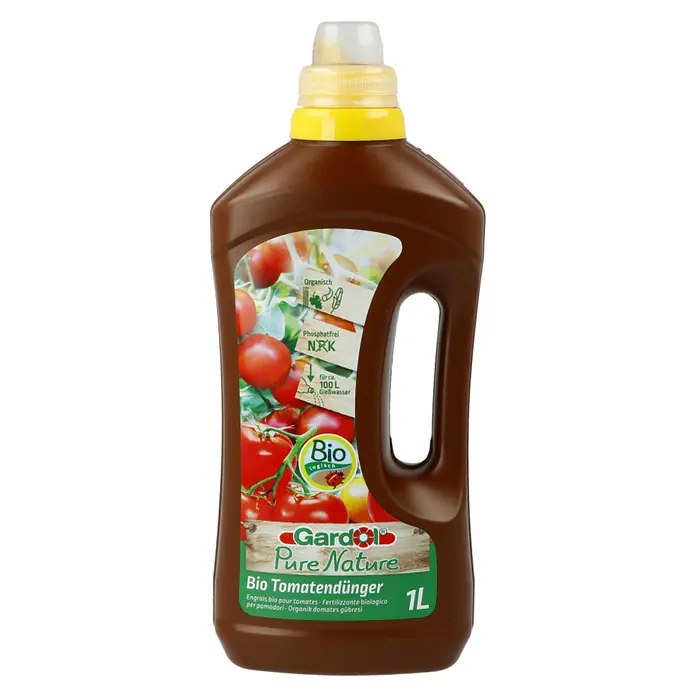 Gardol Pure Nature Bio-Tomatendünger - 1 l, Inhalt ausreichend für ca.: 100 l Gießwasser