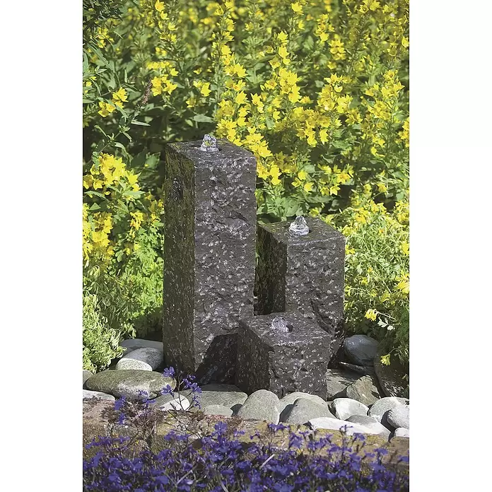 Ubbink AcquaArte Sierput Modena - 12 x 12 x 45 cm, Graniet - Sfeeropname