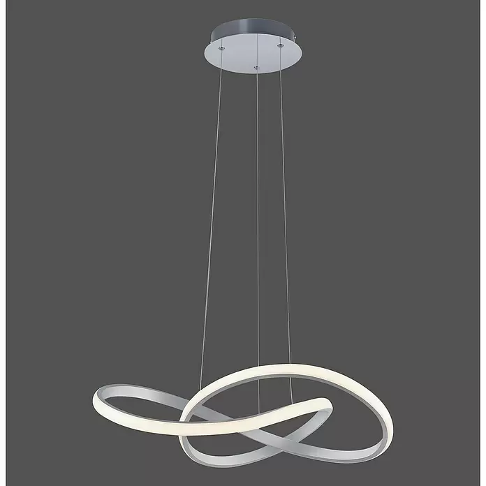 LeuchtenDirekt LED-Pendelleuchte - 29,5 W, L x B x H: 57 x 57 x 120 cm, Aluminium, Sonstige - Stimmungsaufnahme