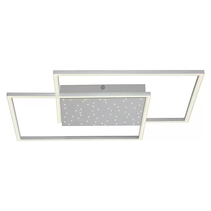 Paul Neuhaus LED-Deckenleuchte - 57 W, L x B x H: 67 x 67 x 5 cm, Stahl, Sonstige - Vorderansicht