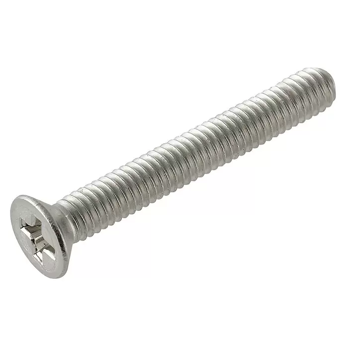 Stabilit Senkkopfschraube A2 - M4, Länge: 16 mm, Edelstahl, 8 Stk. - Diagonale Ansicht
