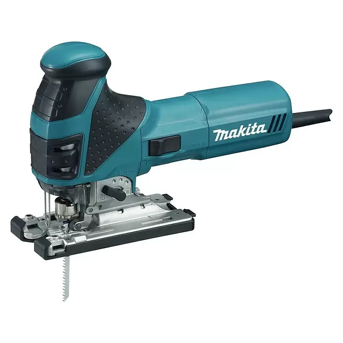 Makita Pendelhubstichsäge 4351FCTJ - 720 W, 800 Hübe/min - 2.800 Hübe/min - Diagonale Ansicht
