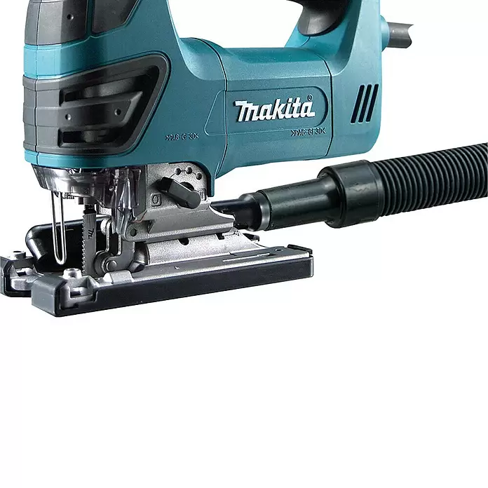 Makita Pendelhubstichsäge 4350FCTJ - 720 W, 800 Hübe/min - 2.800 Hübe/min - Detailaufnahme