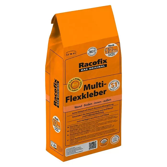 Racofix Flexkleber Multi-Flexkleber 3in1 - 5 kg - Diagonale Ansicht