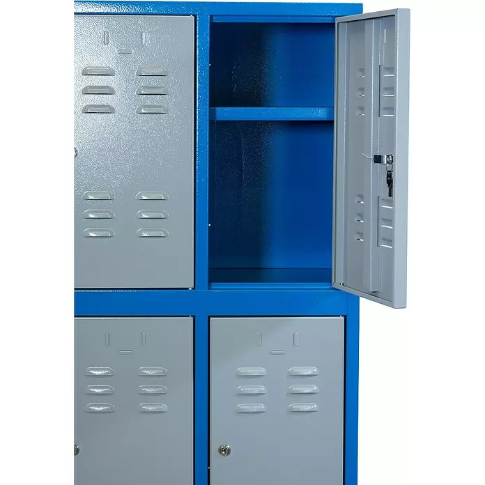 Güde Schließfachschrank Typ 6F - Anzahl Fächer: 6 Stk. - Detailaufnahme