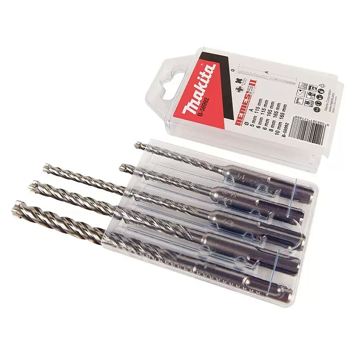 Makita Bohrer-Set Nemesis 2 - 5 -tlg. - Ansicht von oben