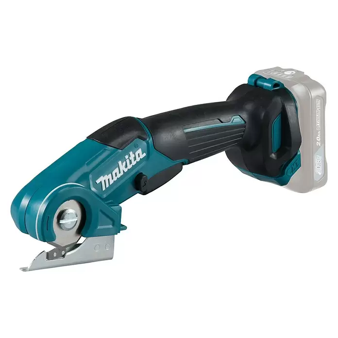 Makita Akku-Universalschere CP100DZ - 12 V, Ohne Akku, Schnitttiefe: Max. 6 mm - Diagonale Ansicht