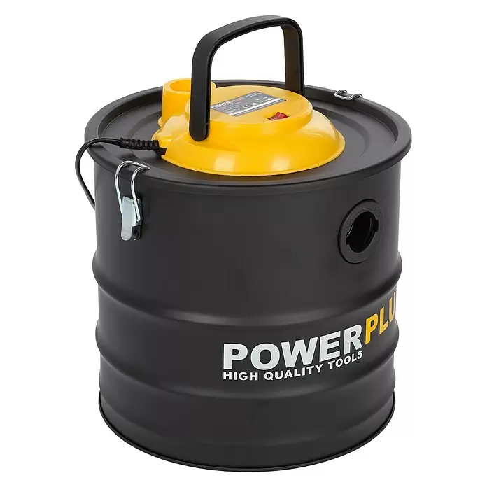 PowerPlus Aszuiger POWX3010 - 1.200 W, 20 l - Diagonaal zicht